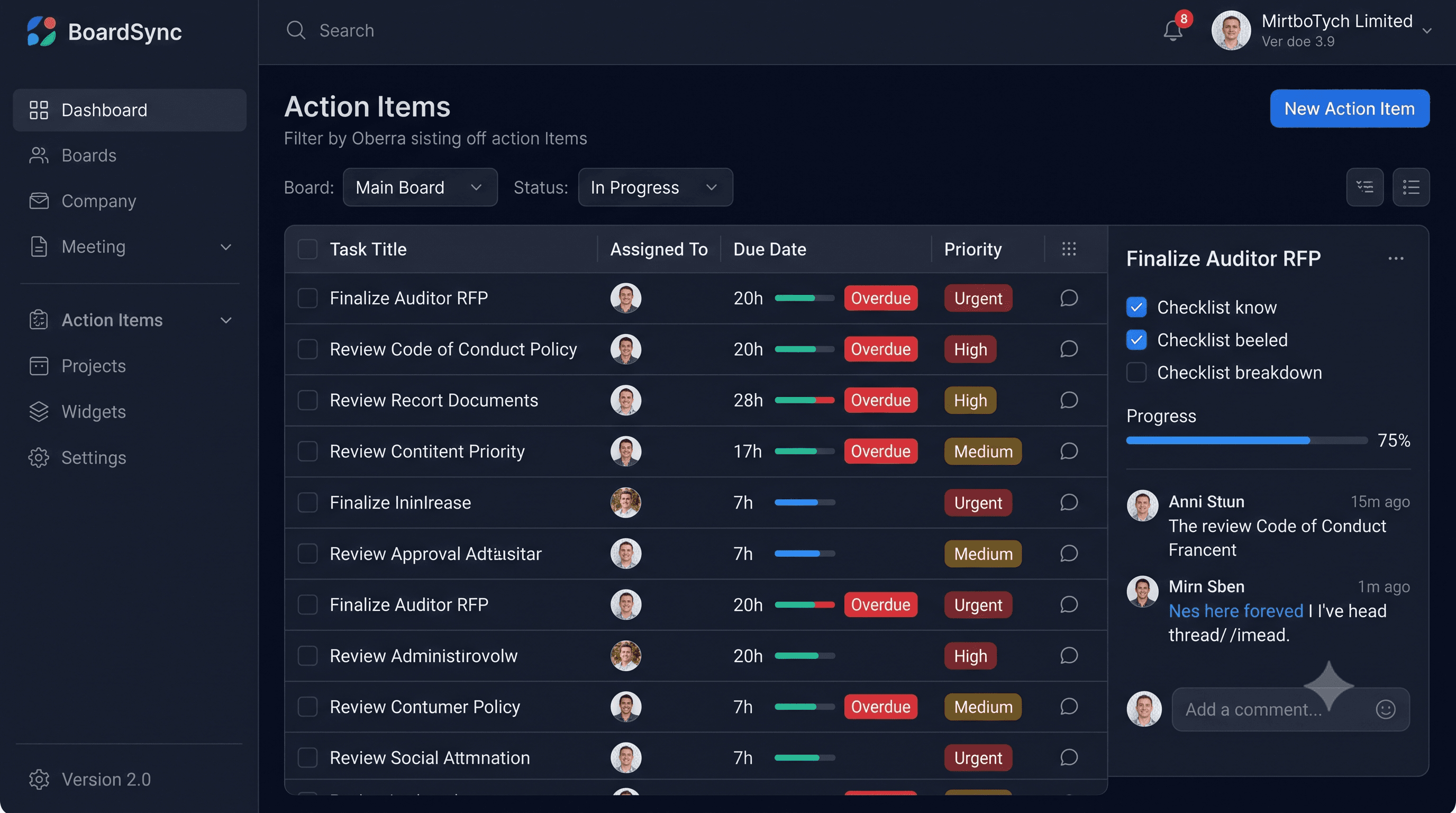 BoardSync screenshot
