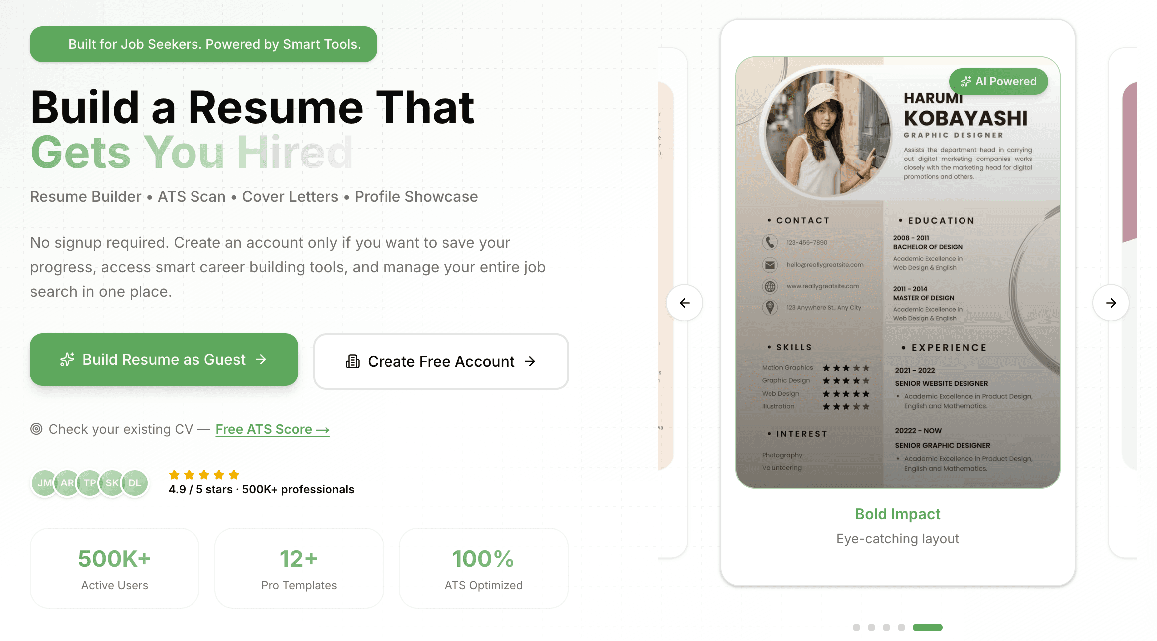 ResumeRocket screenshot