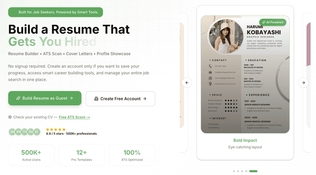 ResumeRocket screenshot